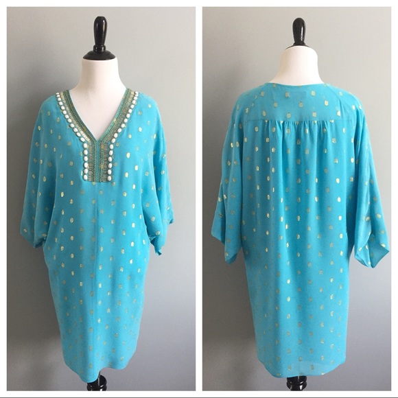 Lilly Pulitzer Wilda caftan pop the bubbly - Picture 2 of 7